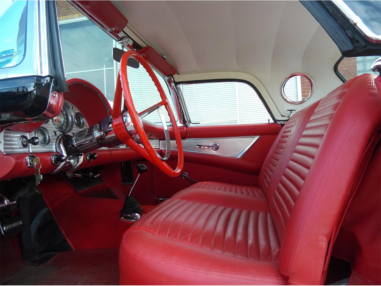 Ford-Thunderbird-1957-Black-Red-11