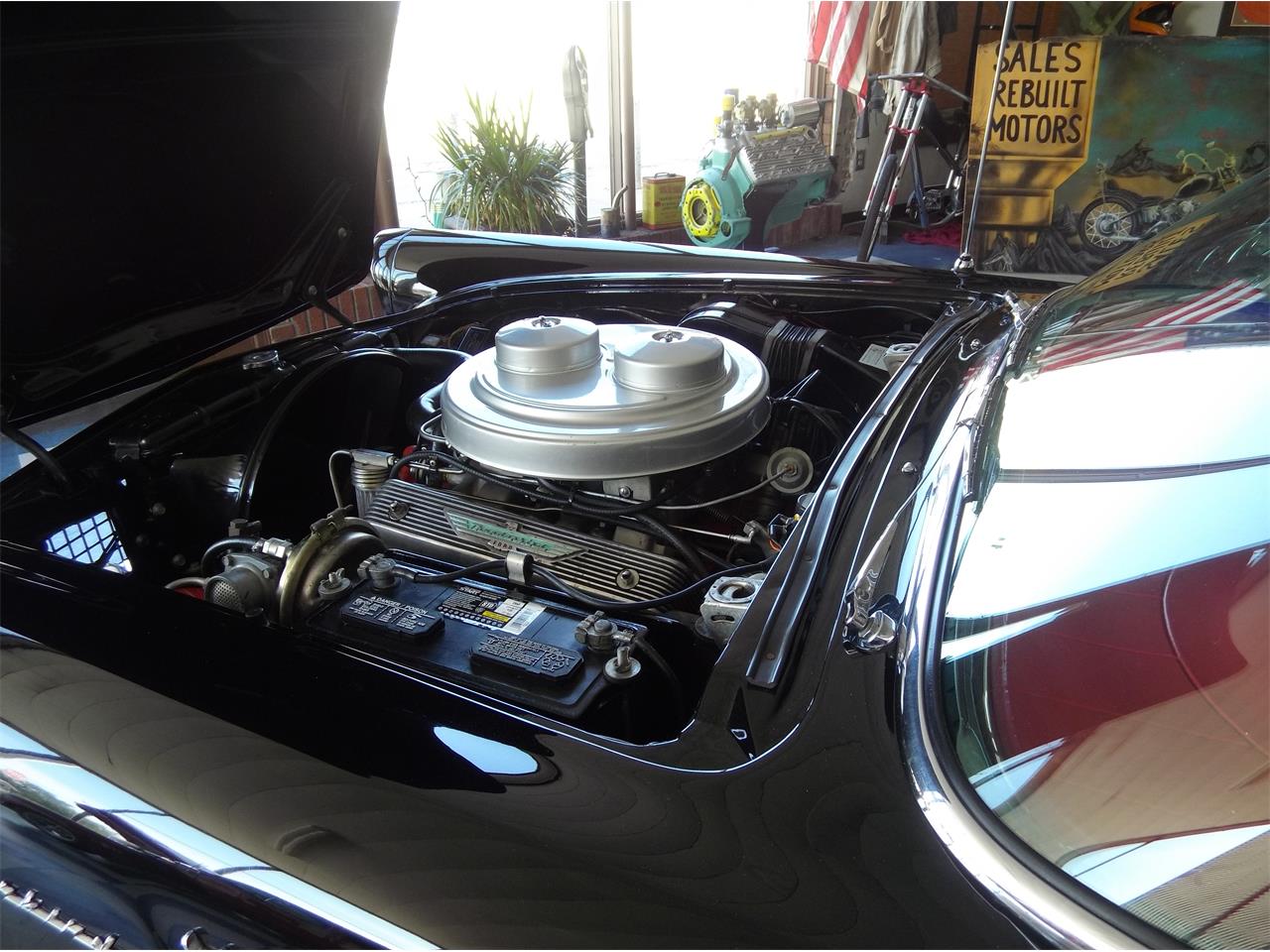 Ford-Thunderbird-1957-Black-Red-20