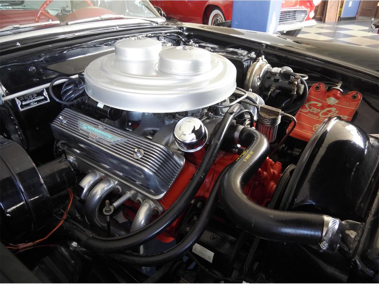 Ford-Thunderbird-1957-Black-Red-23