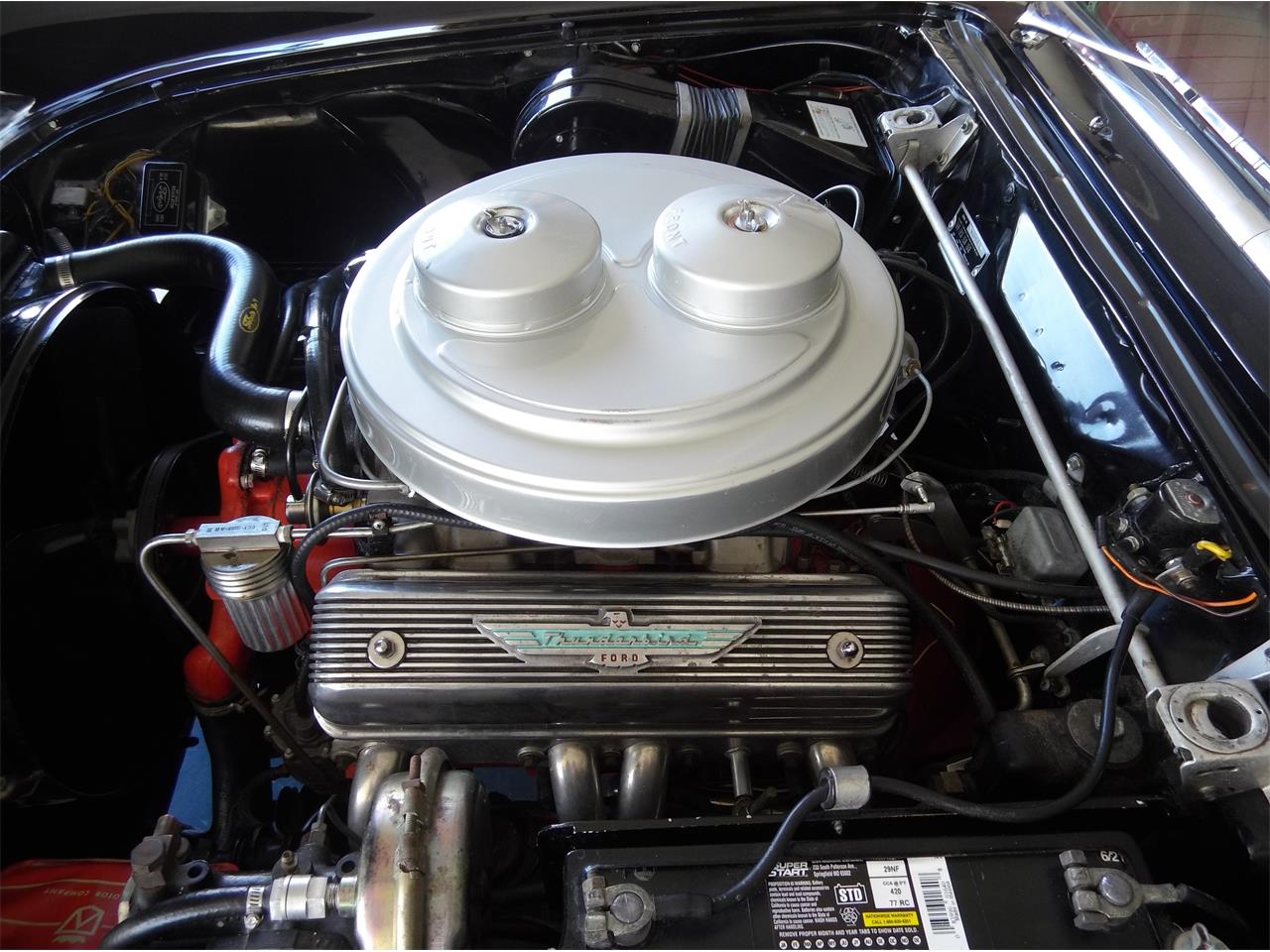 Ford-Thunderbird-1957-Black-Red-24