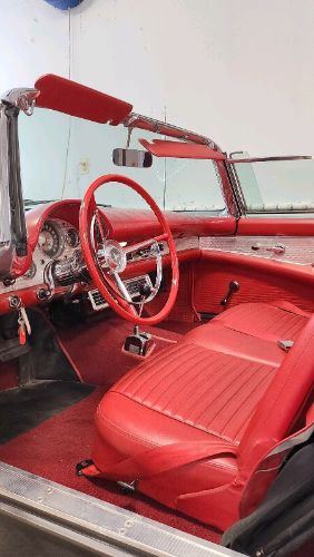Ford-Thunderbird-1957-Gray-17