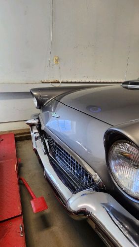 Ford-Thunderbird-1957-Gray-8