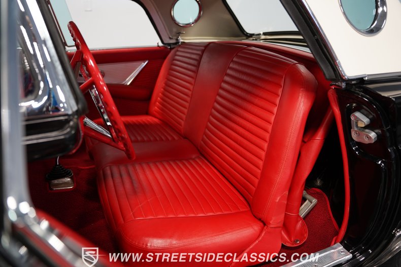 Ford-Thunderbird-1957-Raven-Black-Flame-Red-13