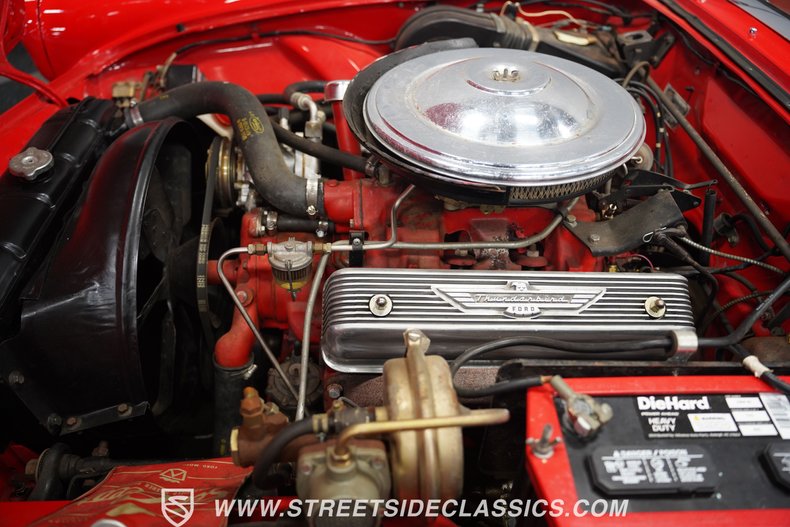 Ford-Thunderbird-1957-Red-Red-10