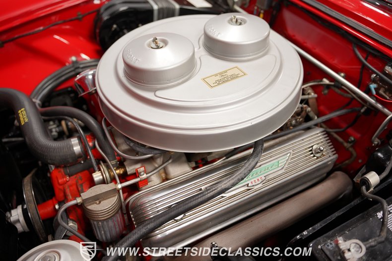 Ford-Thunderbird-1957-Red-Red-38