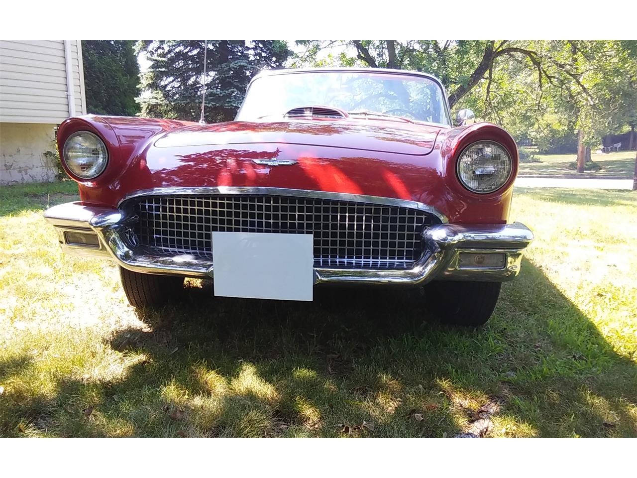 Ford-Thunderbird-1957-Red-Red-amp-White-1