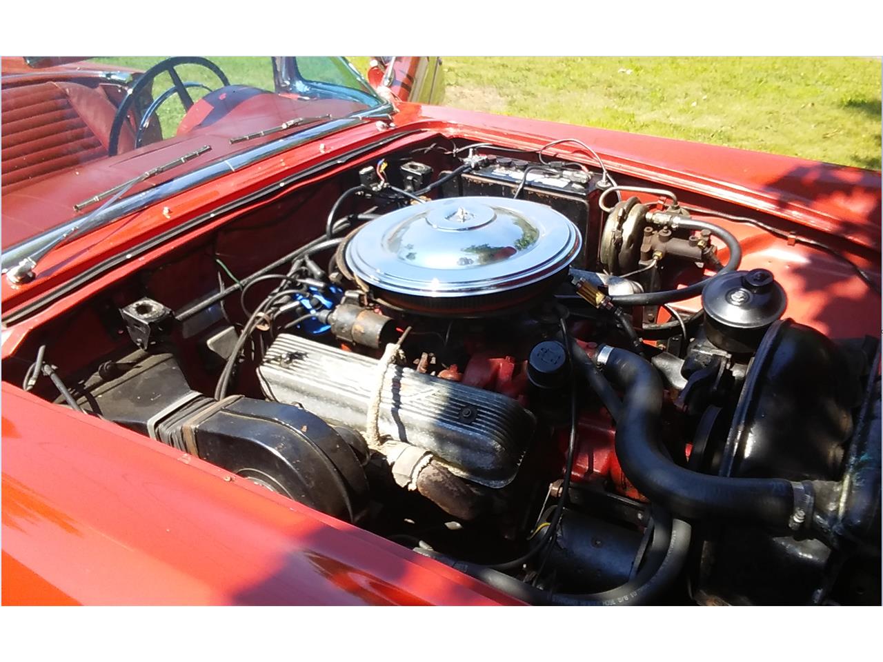 Ford-Thunderbird-1957-Red-Red-amp-White-17