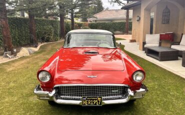 Ford-Thunderbird-1957-Red-White-12