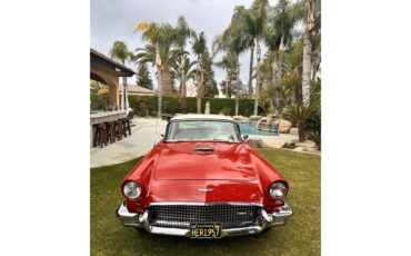 Ford-Thunderbird-1957-Red-White-7