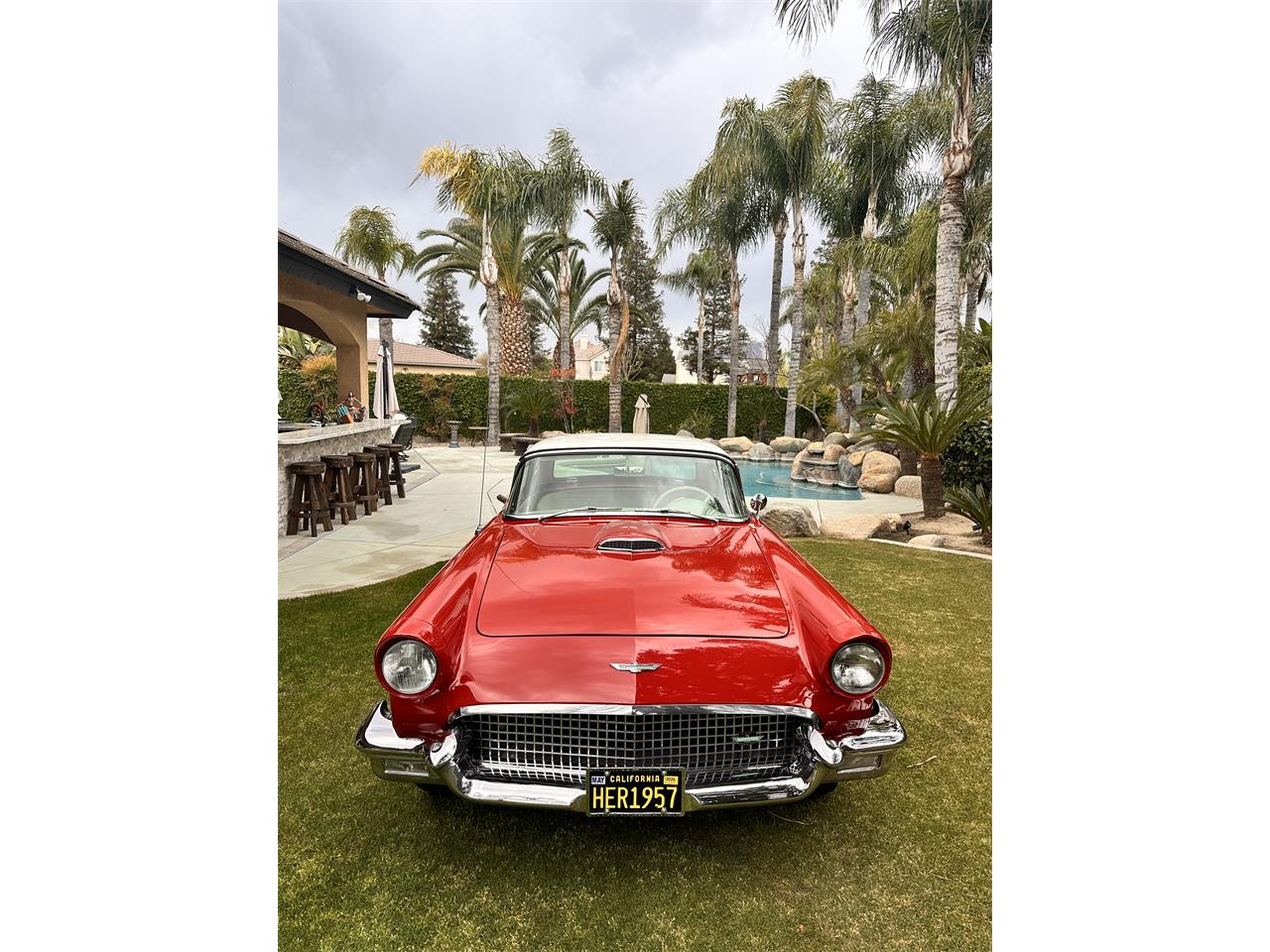 Ford-Thunderbird-1957-Red-White-7