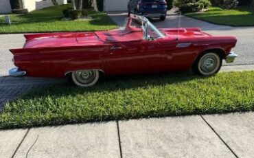Ford-Thunderbird-1957-Red-White-Top-White-15