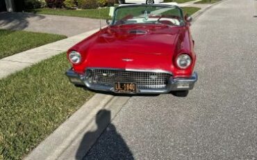 Ford-Thunderbird-1957-Red-White-Top-White-4