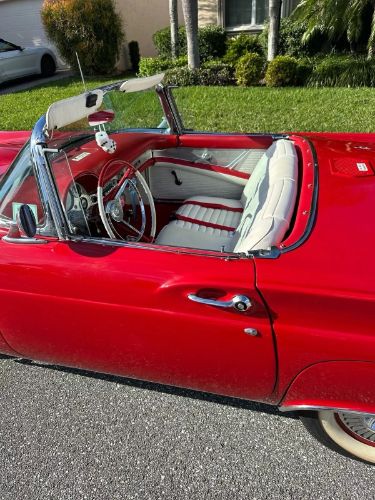 Ford-Thunderbird-1957-Red-White-Top-White-7