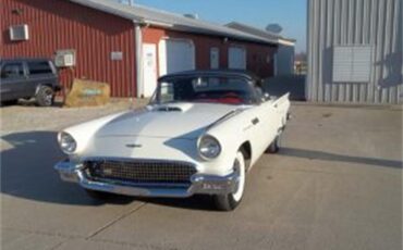 Ford-Thunderbird-1957-White-Red-32