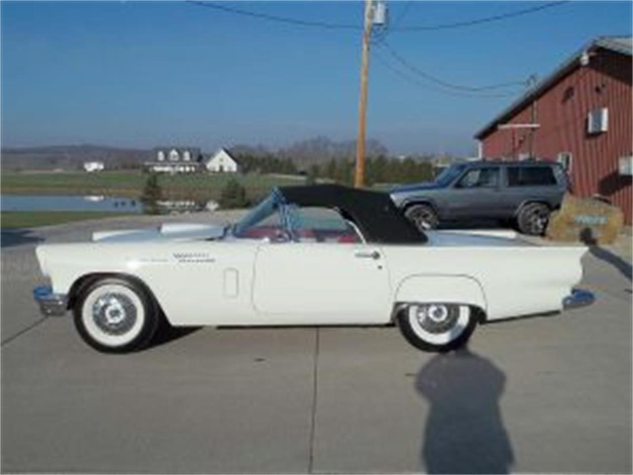 Ford-Thunderbird-1957-White-Red-49