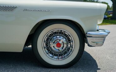 Ford-Thunderbird-1957-White-Red-5