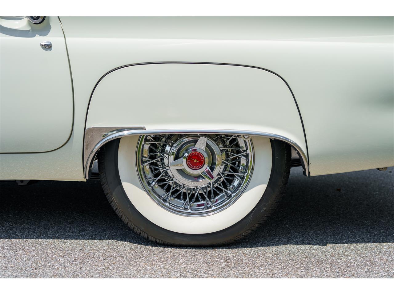 Ford-Thunderbird-1957-White-Red-79