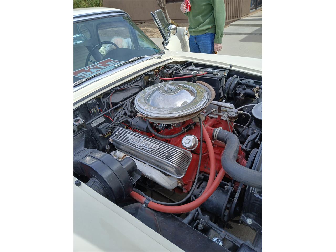 Ford-Thunderbird-1957-colonial-white-blackwhite-4