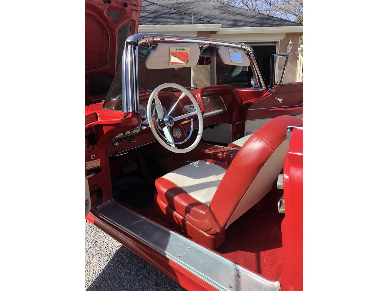 Ford-Thunderbird-1959-Red-Red-and-White-8