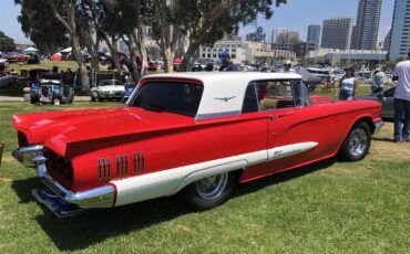 Ford-Thunderbird-1960-Red-amp-White-custom-2-tone-tans-4