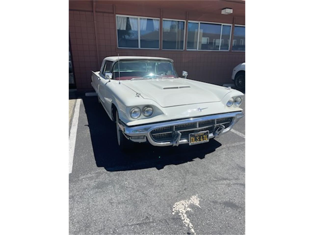Ford-Thunderbird-1960-White-Red