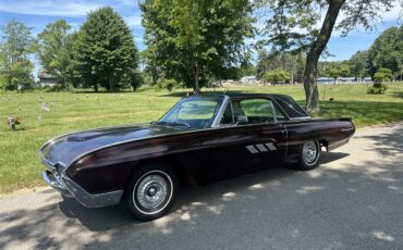 Ford-Thunderbird-1963-Burgundy-Black-2