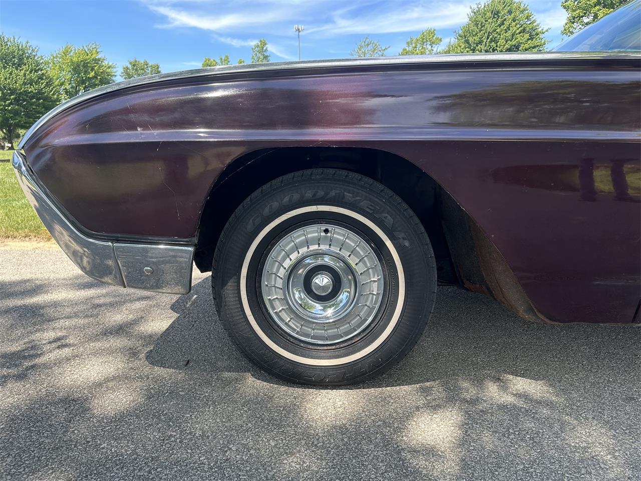 Ford-Thunderbird-1963-Burgundy-Black-6