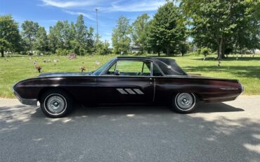 Ford-Thunderbird-1963-Burgundy-Black-7