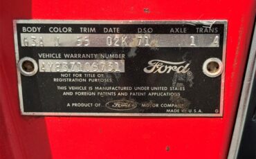 Ford-Thunderbird-1964-Red-Red-8