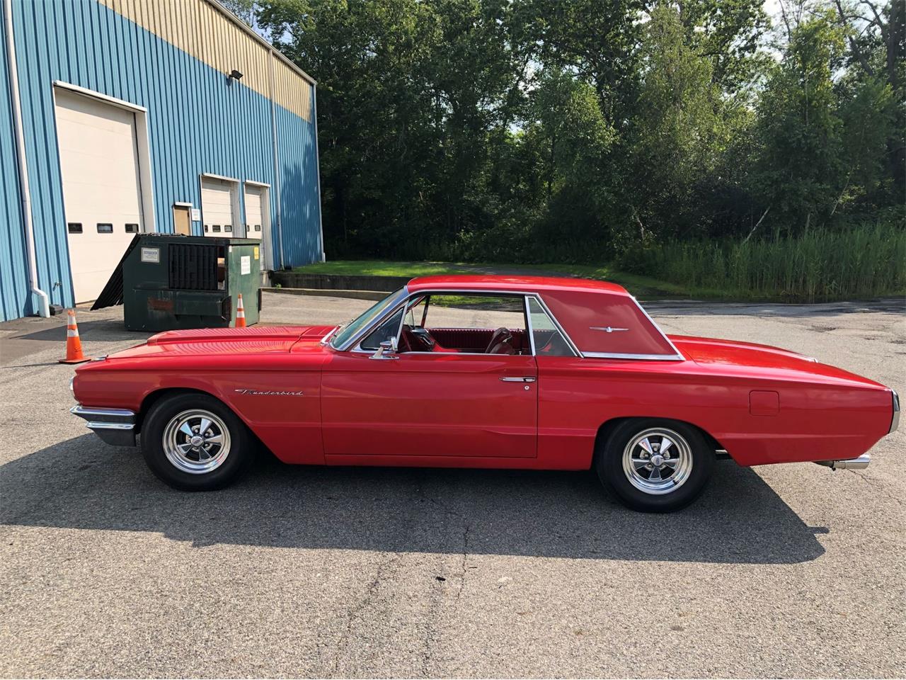 Ford-Thunderbird-1964-Red-Red