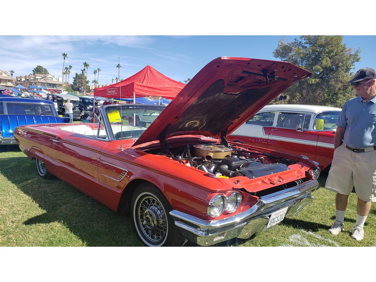Ford-Thunderbird-1965-Rangoon-Red-White-7