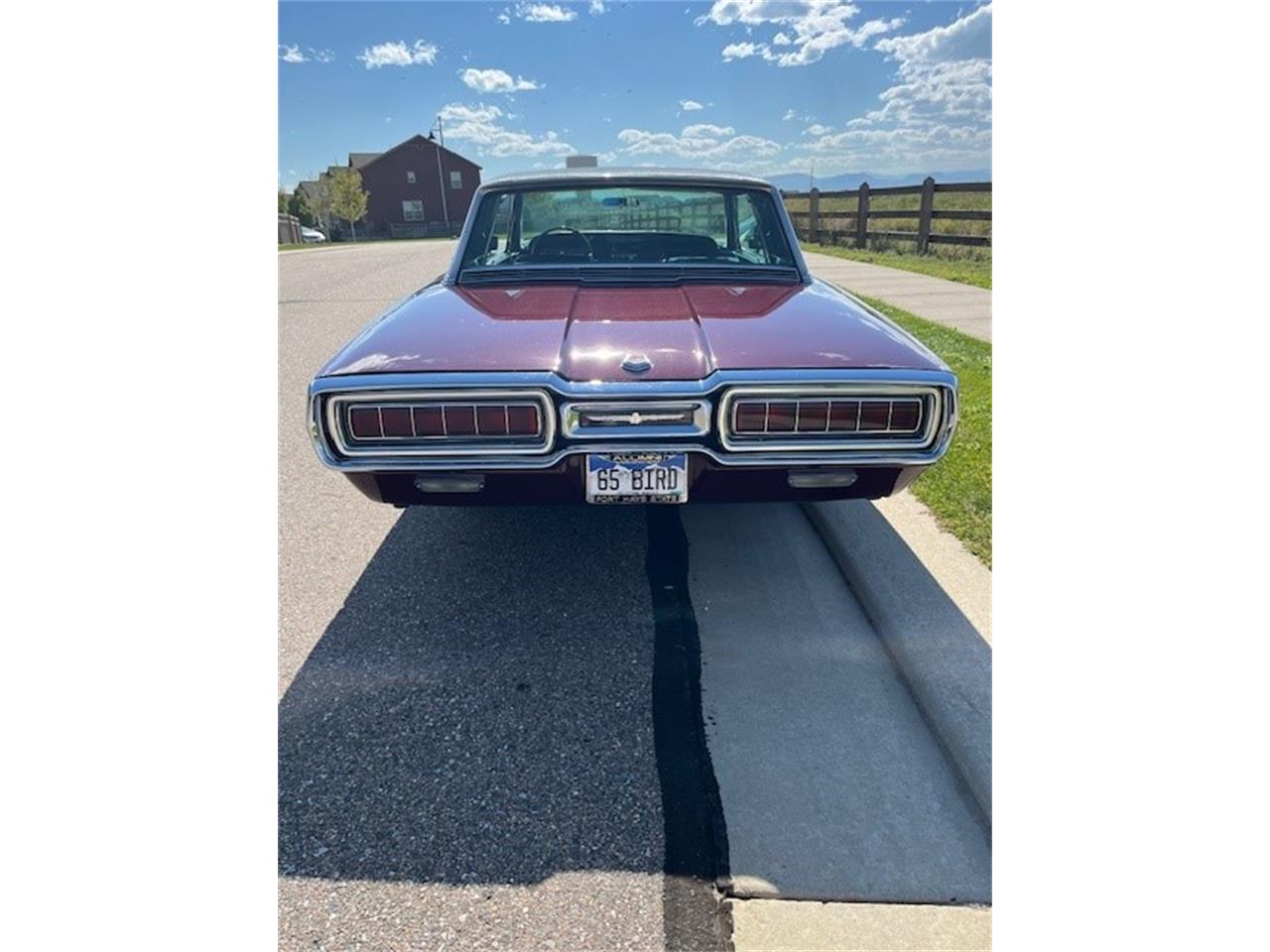 Ford-Thunderbird-1965-Vintage-Burgundy-Black-18