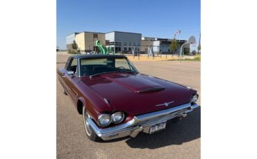 Ford-Thunderbird-1965-Vintage-Burgundy-Black-3