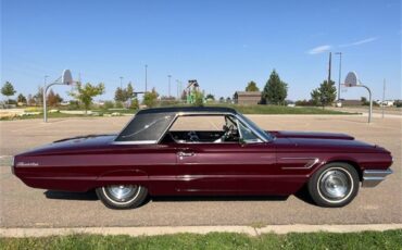 Ford-Thunderbird-1965-Vintage-Burgundy-Black