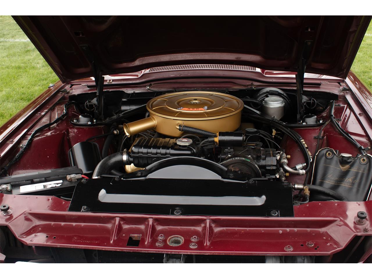 Ford-Thunderbird-1965-Vintage-Burgundy-Black-7