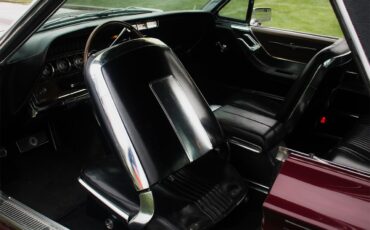 Ford-Thunderbird-1965-Vintage-Burgundy-Black-9