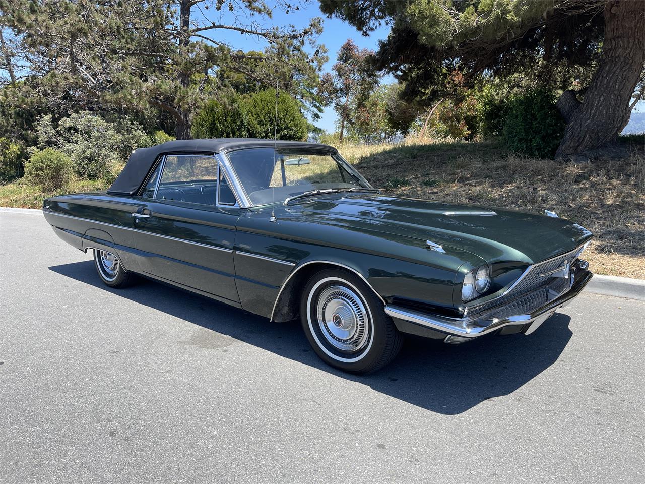 Ford-Thunderbird-1966-Ivy-Green-Black-1