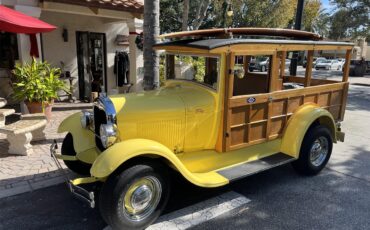 Ford-Woody-wagon-1929-Yellow-Tan