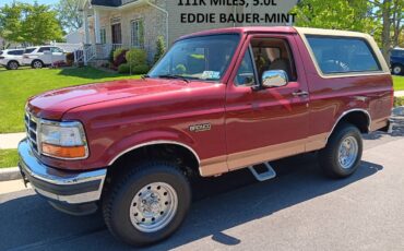 Ford-bronco-xlt-5.0-eddie-bauer-1994-red