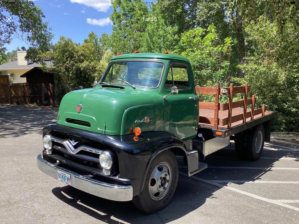 Ford-c600-1955-green
