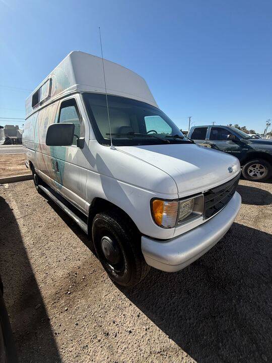 Ford-e-350-econoline-1995-white-1
