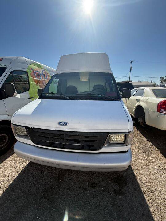 Ford-e-350-econoline-1995-white