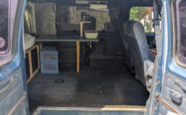 Ford-e-350-econoline-club-wagon-extended-van-diese-1989-blue-4