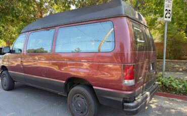 Ford-e150-cargo-van-1995-red-1
