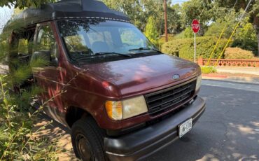 Ford-e150-cargo-van-1995-red