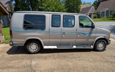 Ford-e150-econoline-1995-silver