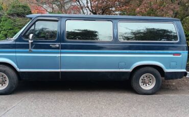 Ford-e250-club-wagon-xl-1991-blue
