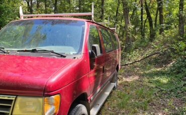 Ford-e350-15-passenger-van-1995-red-1
