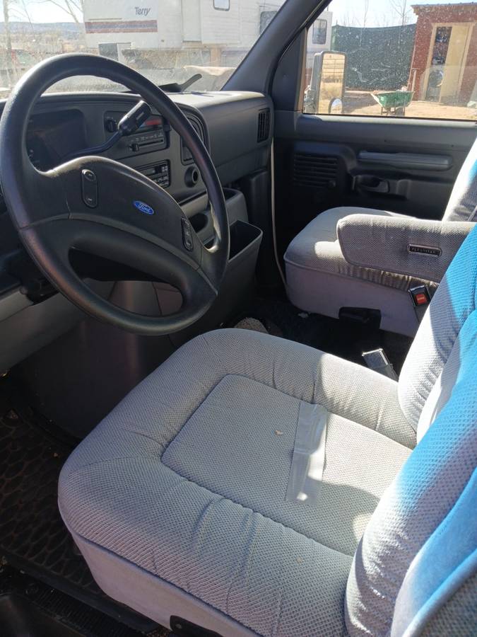 Ford-e350-1995-white-1