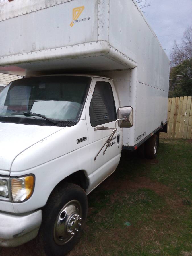 Ford-e350-diesel-1994-white-1